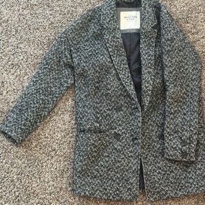 Abercrombie & Fitch tweed Patterned Jacket